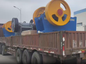 3臺PE500x750鄂式破碎機成功發(fā)貨至鄭州